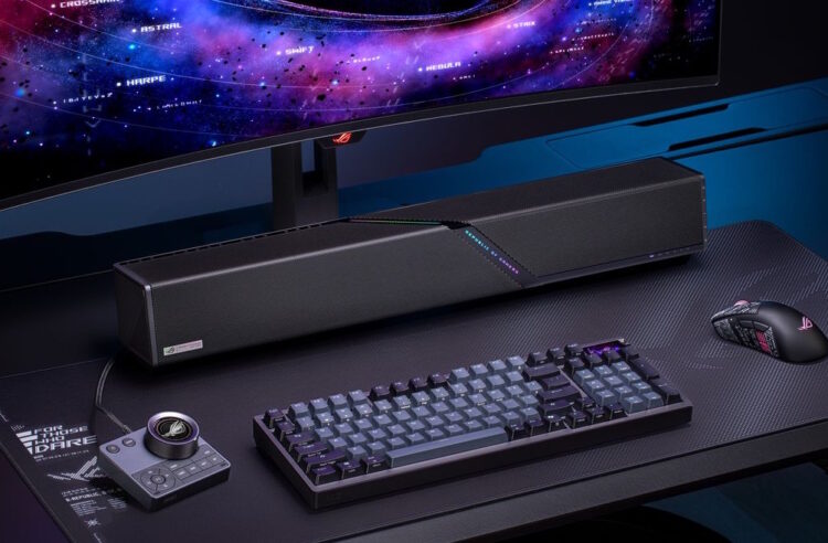 ASUS ROG Gjallar: barra de sonido con Dolby Atmos y subwoofer