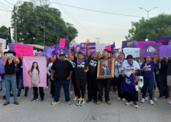 Marchan por justicia para Dafne en El Mante