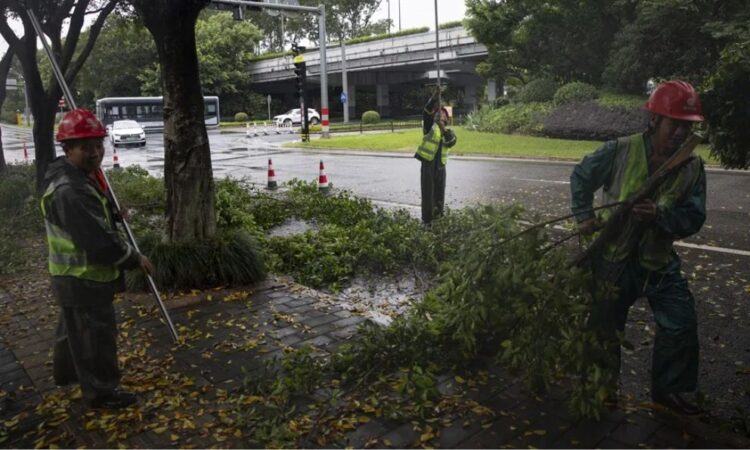El tifón Bavi obliga a evacuar a más de 1.7 millones de personas en China