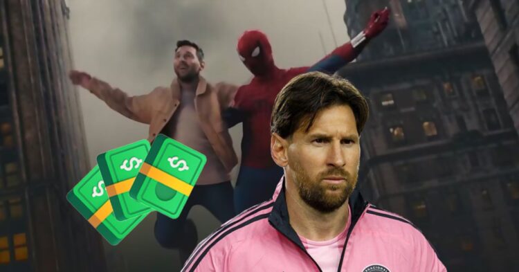 Lionel Messi cobraría 15 millones por su aparición en Spider-Man