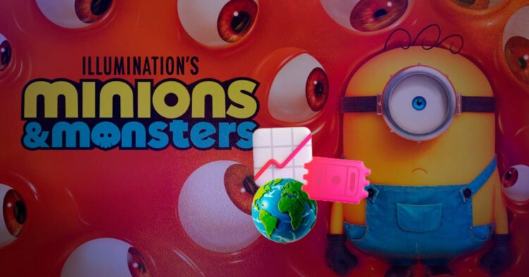 Minions & Monstruos lidera la taquilla mundial en su estreno