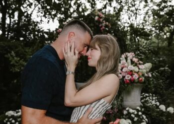 Adam Sandler ofició la boda de Taylor Swift y Travis Kelce