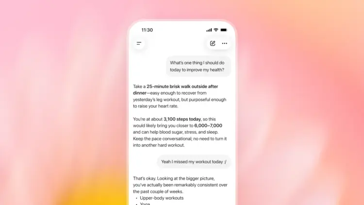 OpenAI presenta ChatGPT Health para gestión de salud con IA
