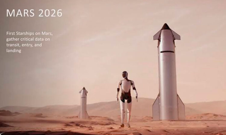 Elon Musk acelera el plan de SpaceX para colonizar Marte y la Luna con robots