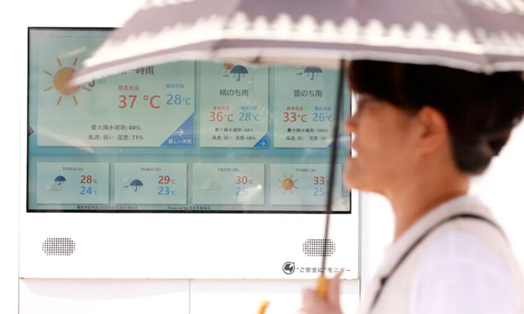 Calor extremo pone en alerta a Japón