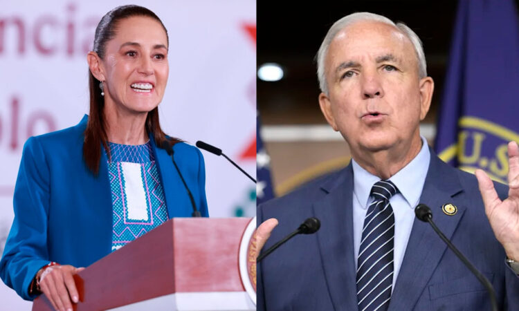 Congresista republicano arremete contra Sheinbaum por Cuba