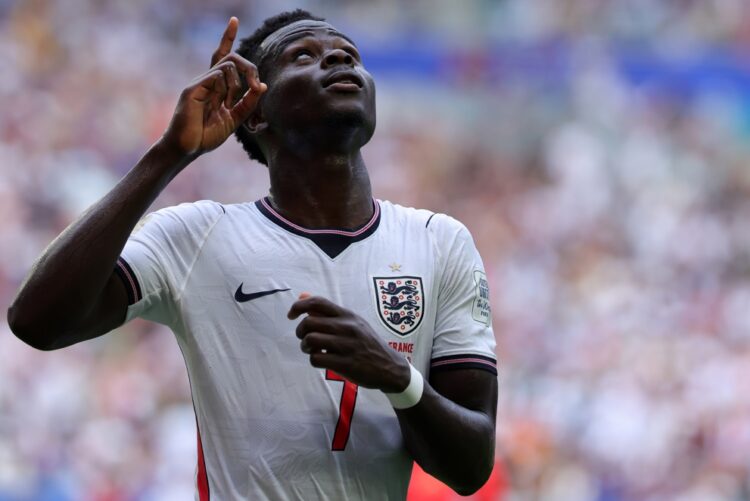 Bukayo Saka firma el gol 300 del Mundial 2026