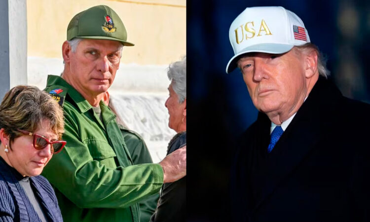 Díaz-Canel responde a Trump y descarta miedo a una guerra con Estados Unidos