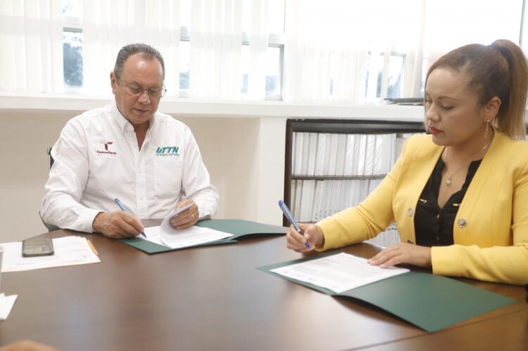 UTTN firma convenio con empresa en Reynosa