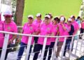 Disfrutan viaje de turismo social 55 jubiladas y jubilados