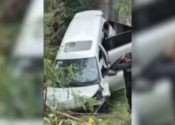 Agente federal muere en volcadura en Nuevo Laredo
