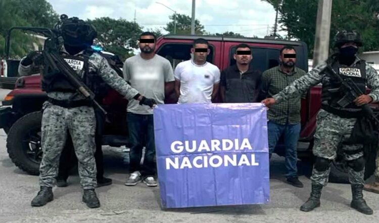 Caen cuatro con arsenal en Matamoros
