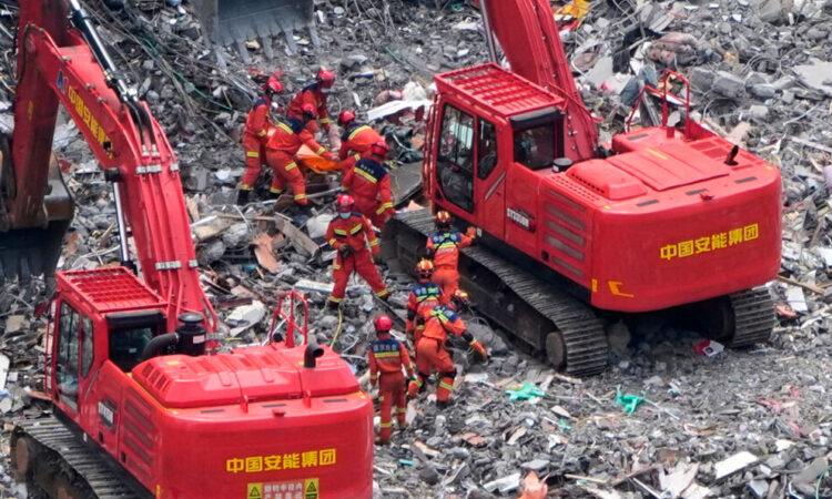 Deslizamiento en China deja 41 muertos