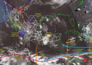 Pronostican lluvias fuertes en la zona sur de Tamaulipas