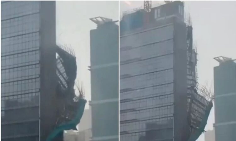 Tifón Hongxia provoca colapso de edificio en China