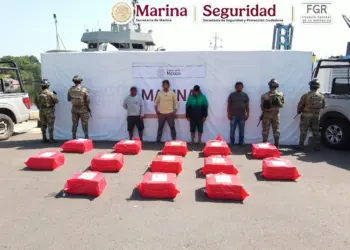 Decomisan cocaína en Chiapas y detiene a ocho