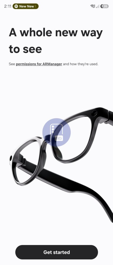 Filtran detalles de las Samsung Galaxy Glasses y su estuche de carga