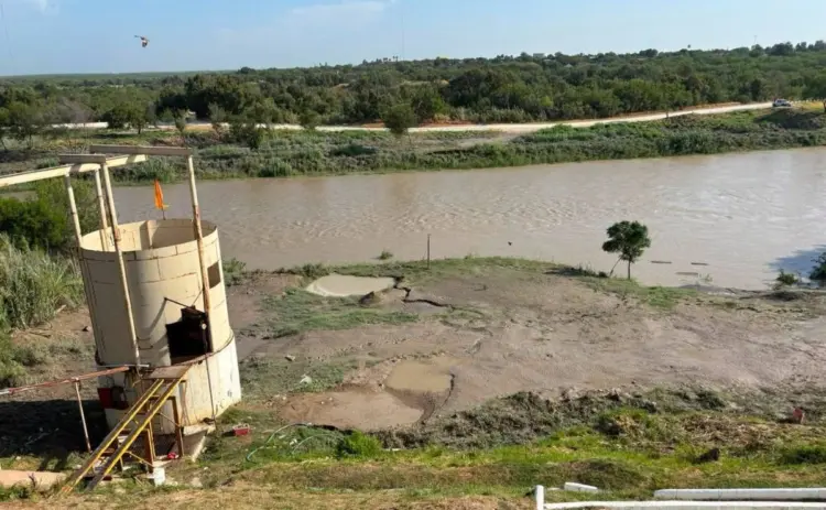 Desciende creciente del Río Bravo en Nuevo Laredo sin daños