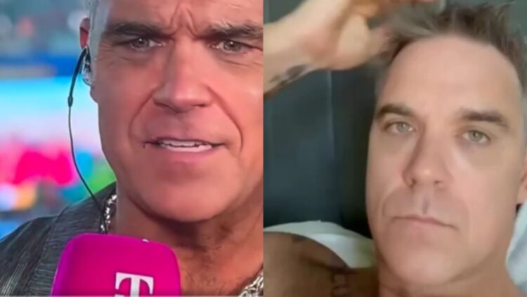 Robbie Williams aclara el incidente de la menta en la final del Mundial