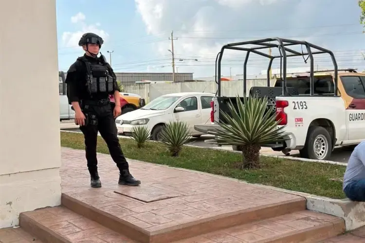 Refuerzan seguridad en Juzgado por audiencia del caso Dafne