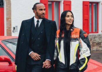 Hamilton habla sobre su felicidad y su relación con Kim Kardashian