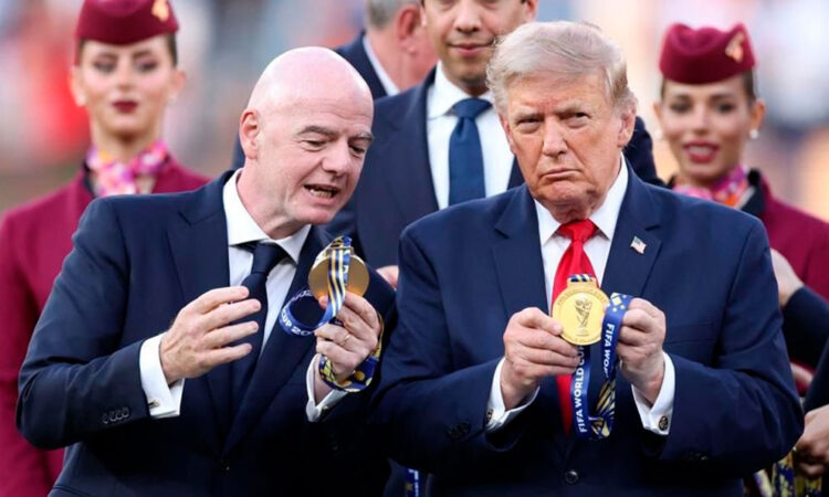 Trump impulsaría a Gianni Infantino para dirigir la ONU