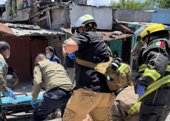 Muere hombre en drenaje colapsado de Matamoros