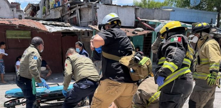 Muere hombre en drenaje colapsado de Matamoros