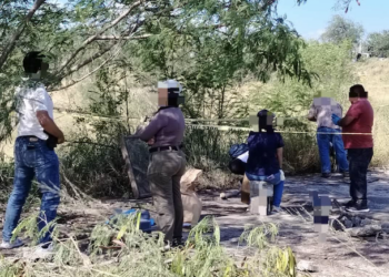Hallan restos óseos en Reynosa
