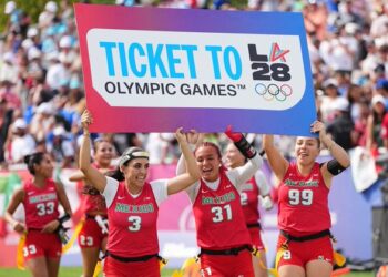 México hace historia y consigue boleto olímpico en flag football femenil
