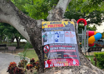 Vecinos declaran “no gratos” a políticos