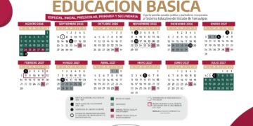 Cumplirá Tamaulipas con el calendario escolar de 185 días en ciclo 2026/2027