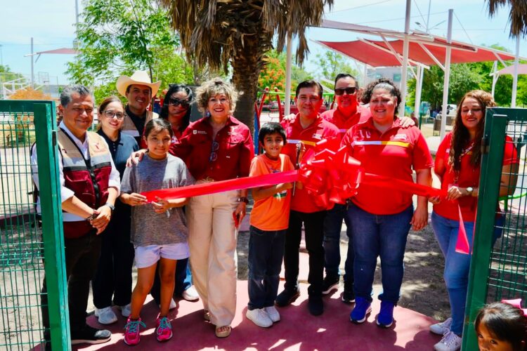 Reinaugura Sebien Parque de Bienestar en sector Pajaritos de Cd. Victoria