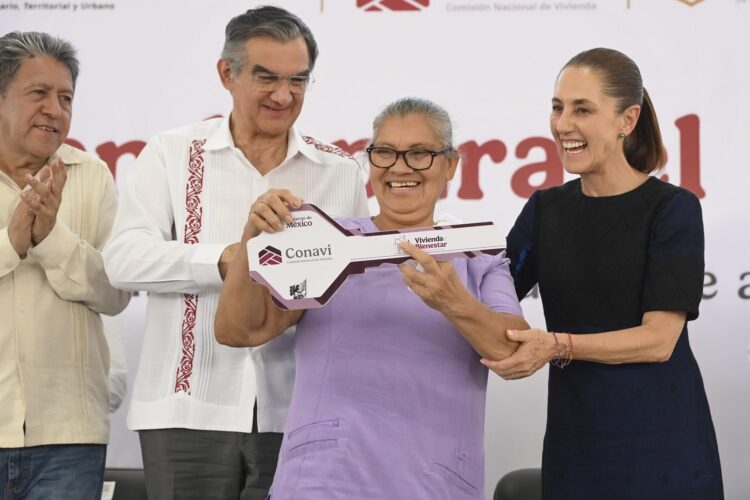 Con entrega de viviendas de CONAVI en Matamoros se hace justicia a quienes menos tienen: Sheinbaum