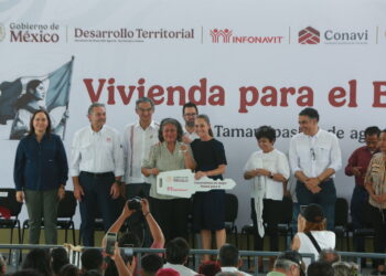 Arranca Claudia Sheinbaum gira por Tamaulipas con entrega de viviendas de Infonavit en Reynosa