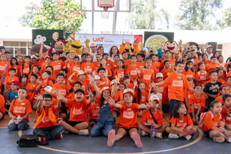 Terminan 550 niños el campamento infantil “Amor por la Ciencia 2026” de la UAT