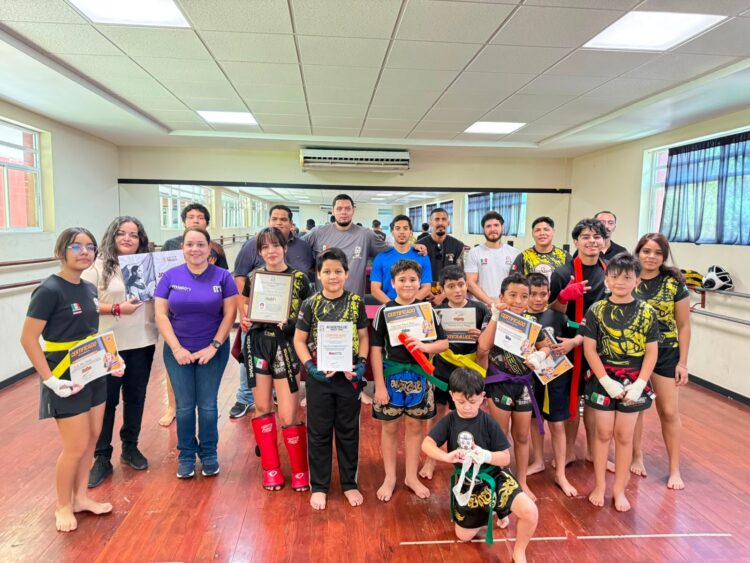 Promueve INJUVE valores e inclusión juvenil a través de concurso de Muay Thai