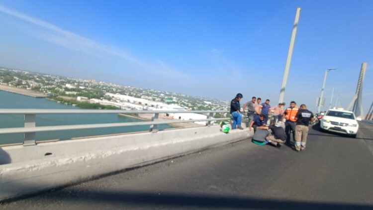 Frustran suicidio en Puente Tampico