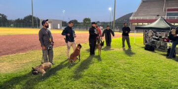 Destacan binomios K-9 de la Guardia Estatal de su especialidad en certificación canina