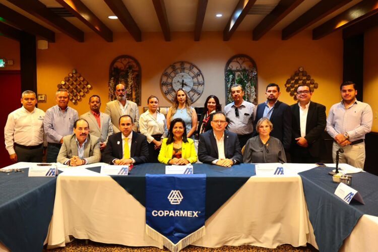 Dialoga Secretario de Finanzas Carlos Irán Ramírez con COPARMEX-Matamoros