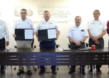 Amplía convenio Universidad Politécnica de Victoria y Colegio de Bachilleres