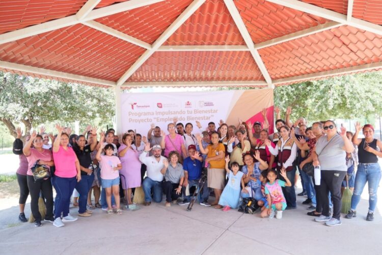 Beneficia programa de empleo temporal a zonas vulnerables de Tamaulipas