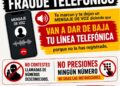 Alertan en Tamaulipas de fraude telefónico con presunto aviso de cancelación de línea de celular