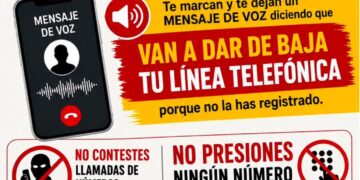 Alertan en Tamaulipas de fraude telefónico con presunto aviso de cancelación de línea de celular