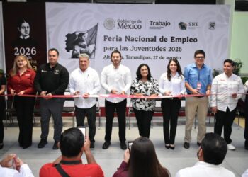 Lleva STPS oferta de 550 plazas a Altamira mediante la Feria del Empleo