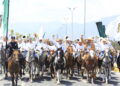 Tamaulipecos cabalgan unidos por la soberanía y la transformación de México