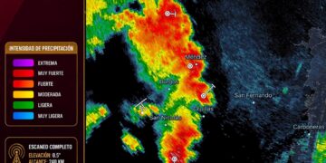 Alertan sobre fuertes lluvias en Valle de San Fernando, Tamaulipas