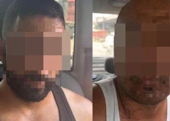 Detienen a dos por robo bancario
