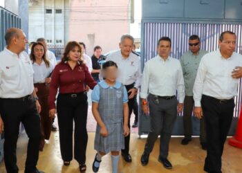 Arranca secretario de Salud ciclo escolar en escuela Ford 74 de Cd. Victoria