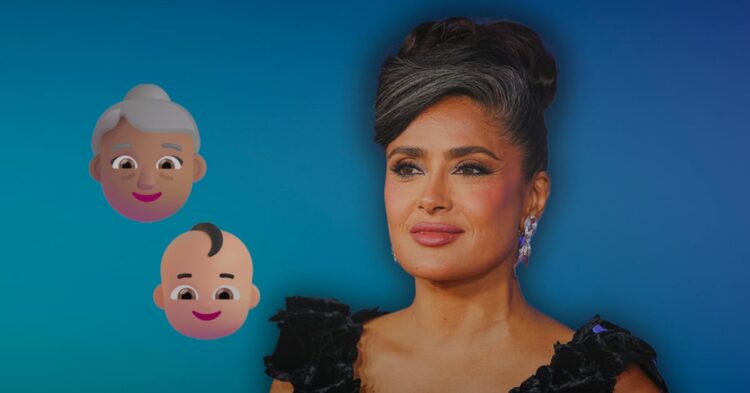 Salma Hayek celebra su primer nieto, François, hijo de su hijastro